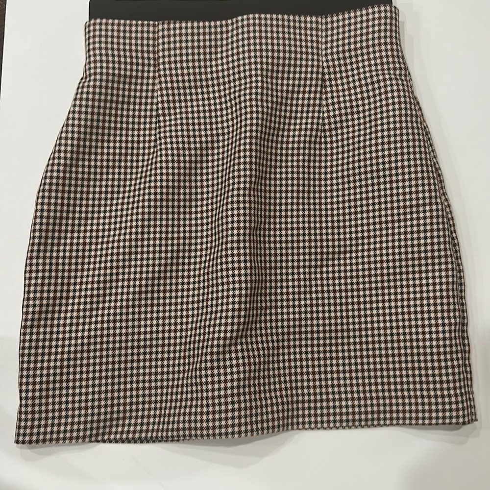 Zara Plaid Mini